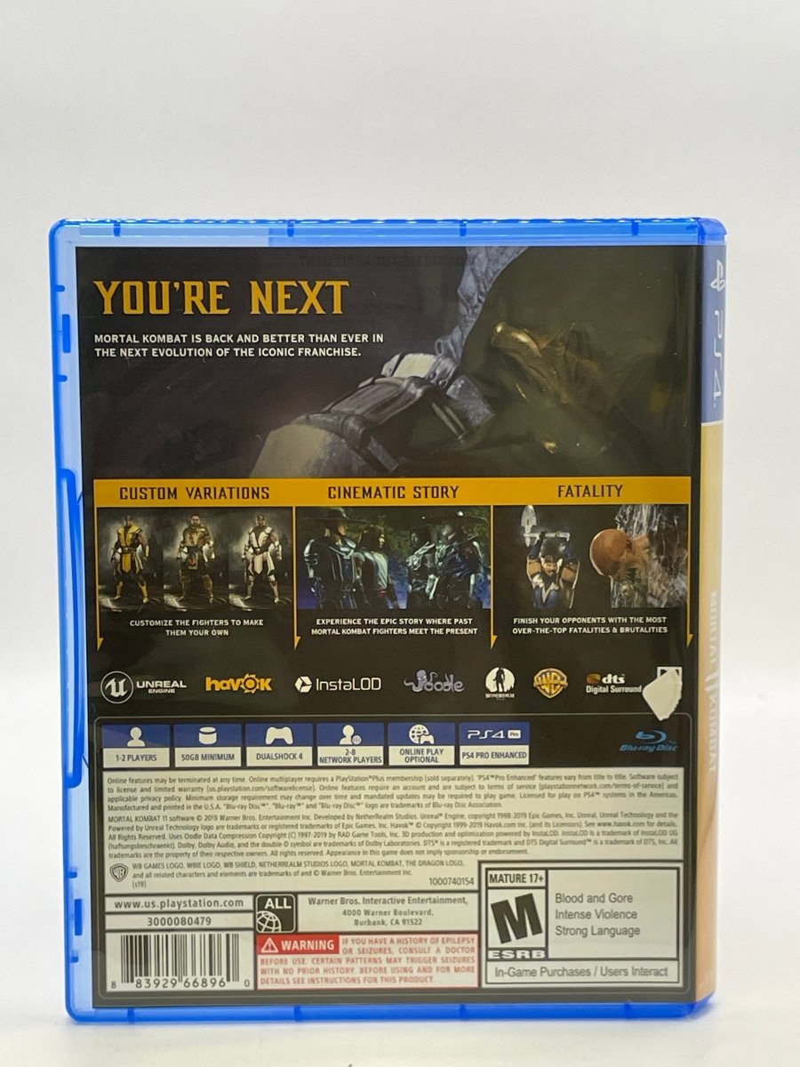 Mortal Kombat 11 CL01 (CIB) PlayStation 4