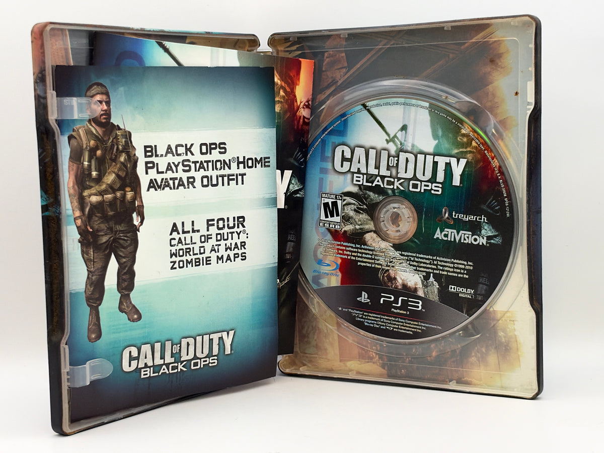 Call of Duty Black Ops [Steelbook] CL02 (CIB) Playstation 3