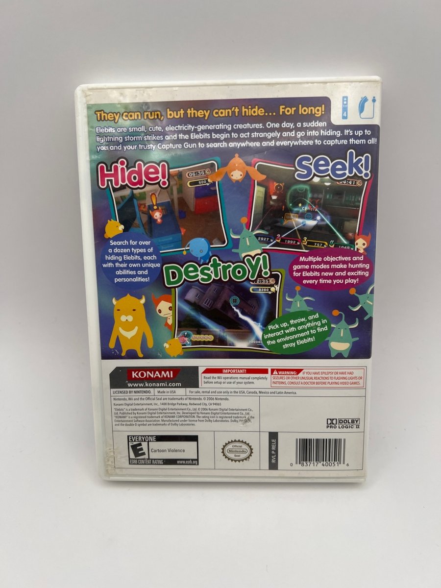 Elebits CL02 (CIB) Nintendo Wii