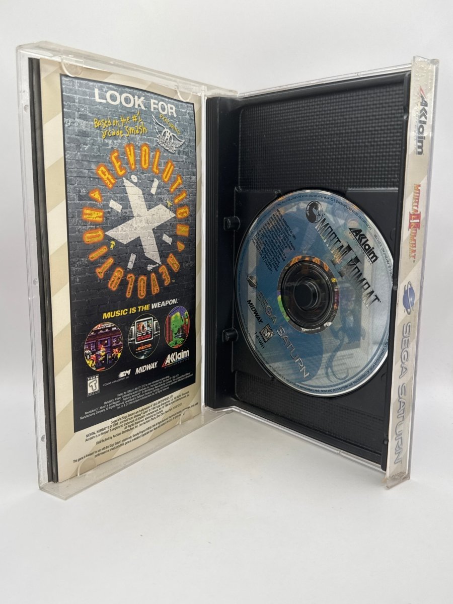 Mortal Kombat II CL01 (CIB) Sega Saturn