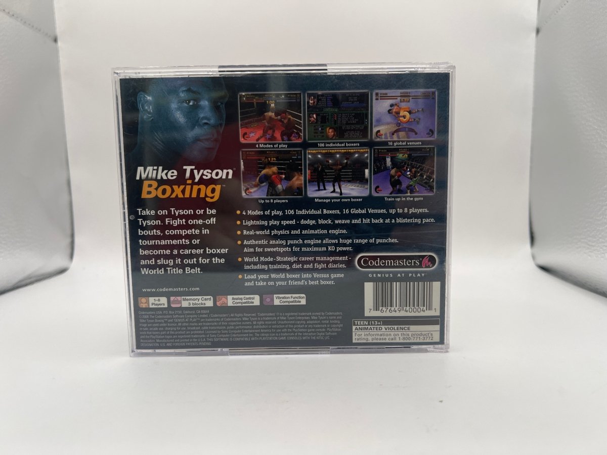 Mike Tyson Boxing CL01 (CIB) Playstation One