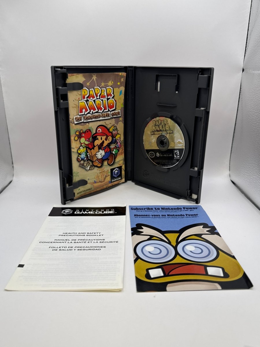 Paper Mario The Thousand-Year Door Best Seller CL01 (CIB) Nintendo GameCube