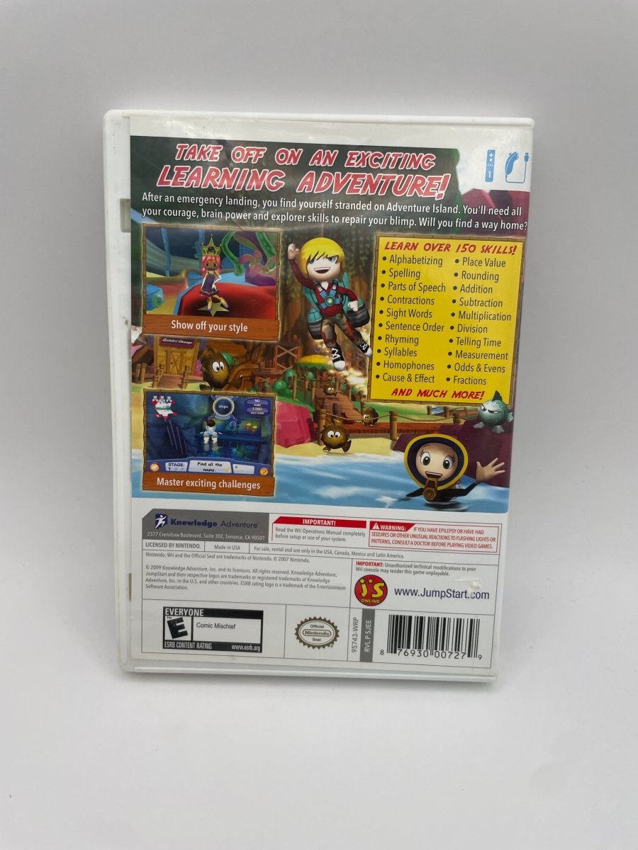 JumpStart: Escape From Adventure Island CL02 (CIB) Nintendo Wii