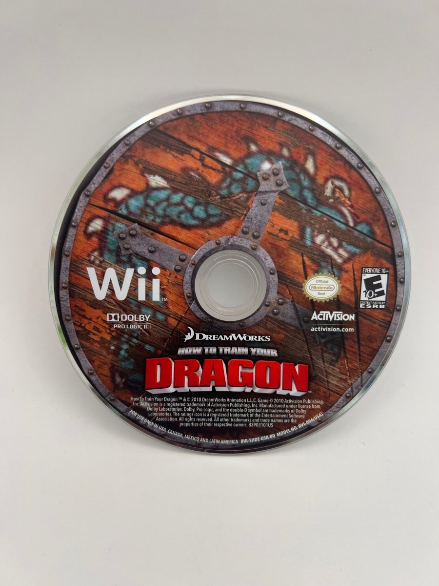 How To Train Your Dragon CL01 (Disc Only) Nintendo Wii