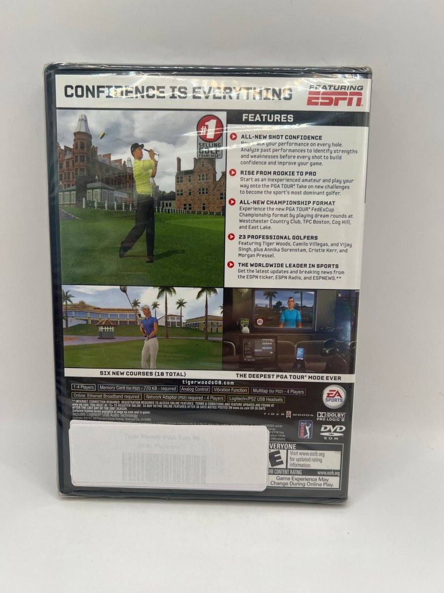Tiger Woods PGA Tour 08 CL01 (NEW) PlayStation 2
