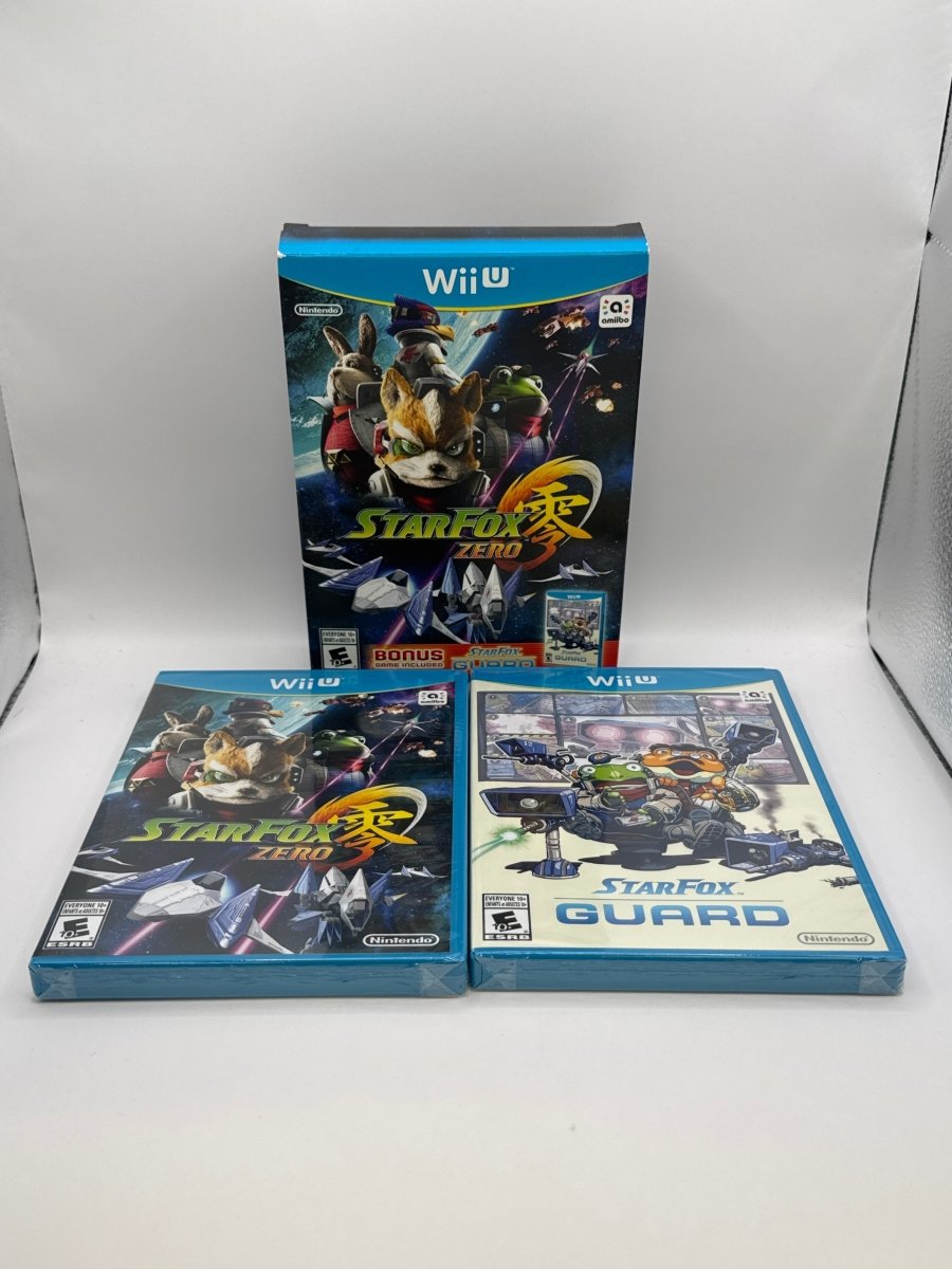 Star Fox Zero & Star Fox Guard CL01 (New) Nintendo Wii U