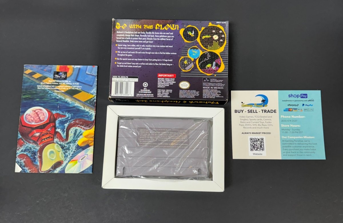 Mohawk and Headphone Jack Super Nintendo CL 01