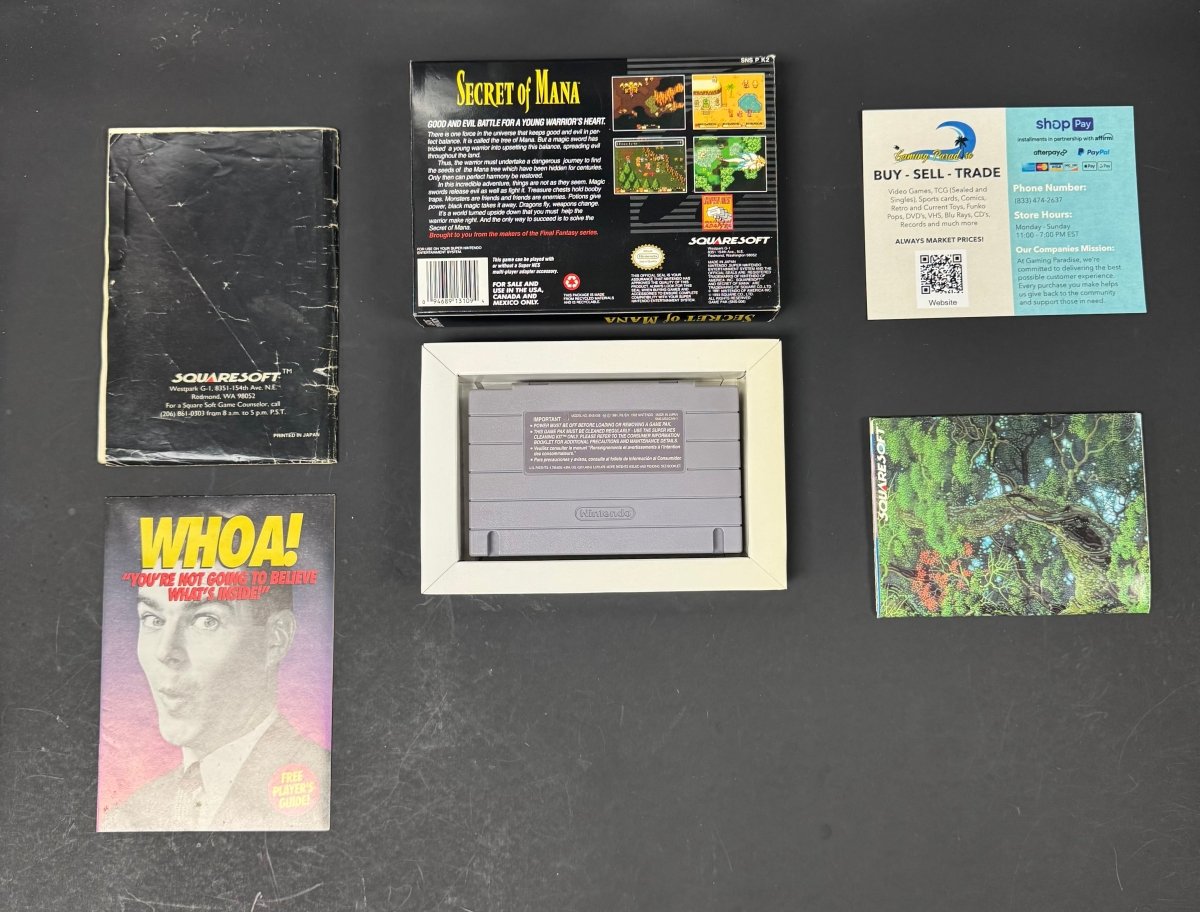 Secret Of Mana Super Nintendo CL 01