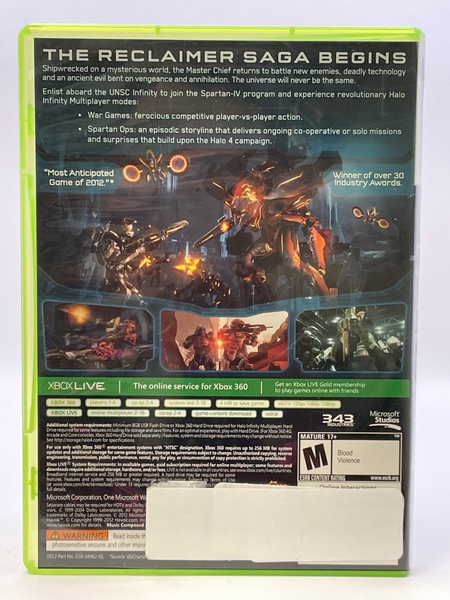 Halo 4 CL14 (CIB) Xbox 360
