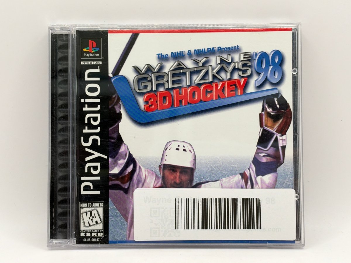 Wayne Gretzky's 3D Hockey 98 CL01 (CIB) Playstation One