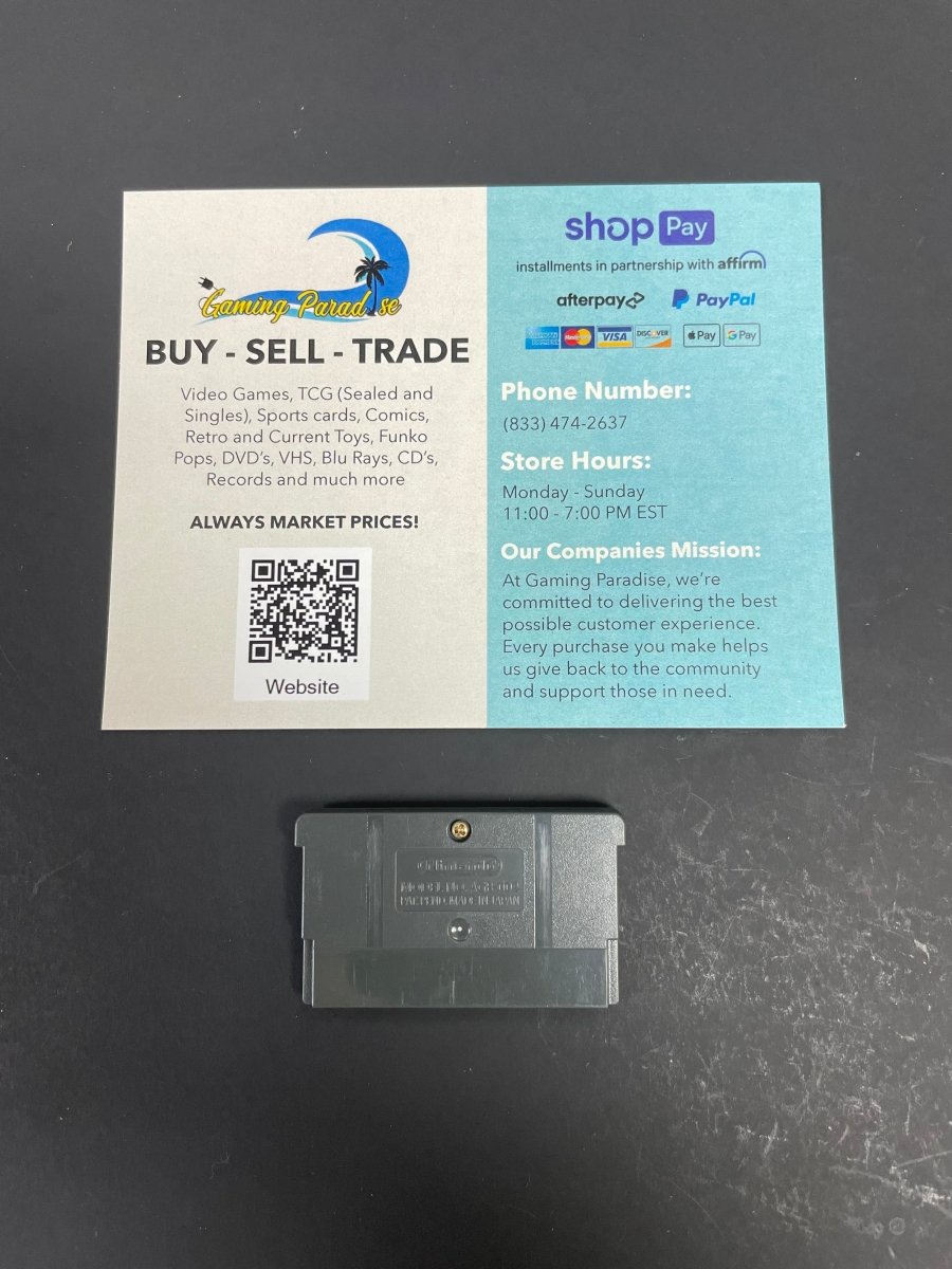 Mega Man Battle Network 3: Blue Version GameBoy Advance CL 03
