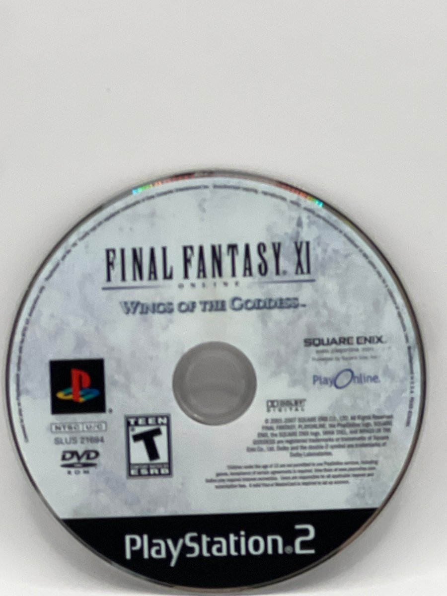 Final Fantasy XI Wings of the Goddess CL01 (Disc Only) PlayStation 2
