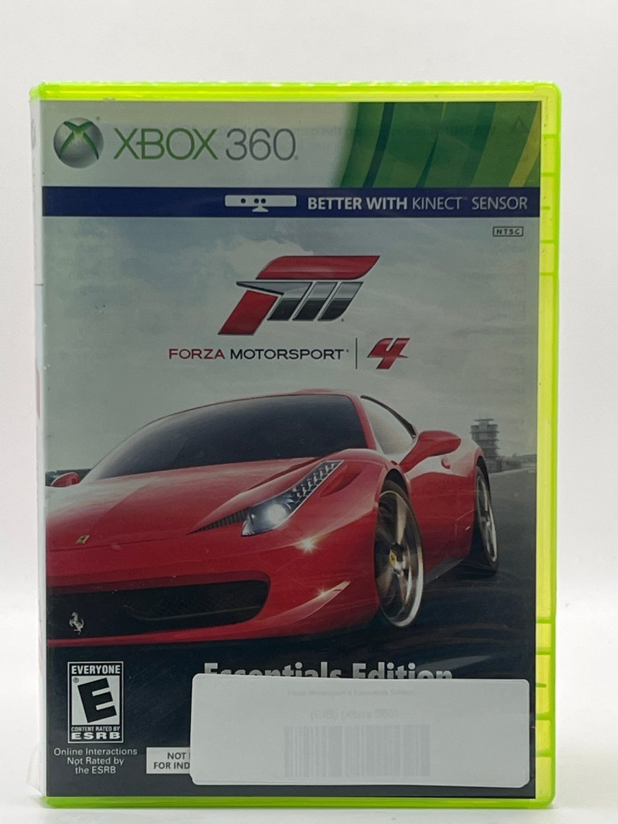 Forza Motorsport 4 CL01 (CIB) Xbox 360