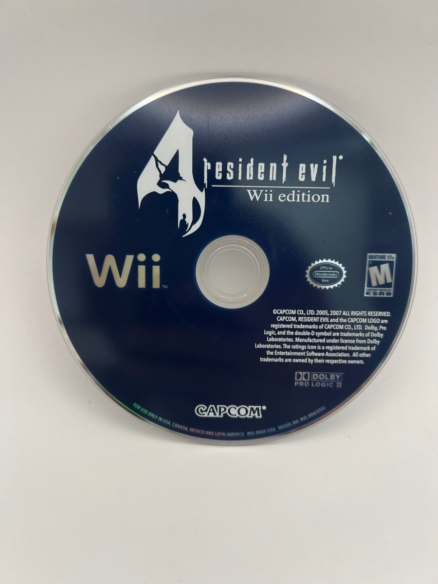 Resident Evil 4 CL01 (Disc Only) Nintendo Wii