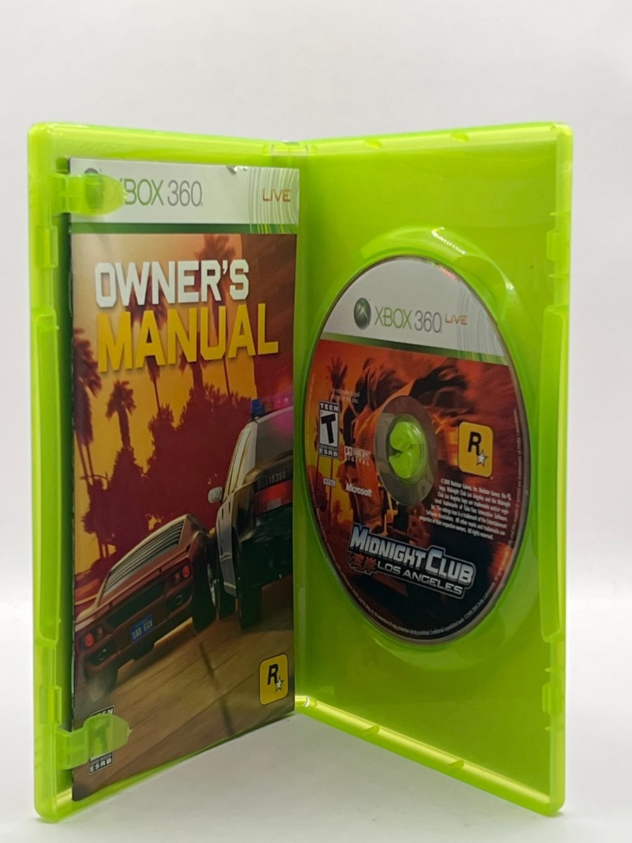 Midnight Club: Los Angeles CL01 (CIB) Xbox 360
