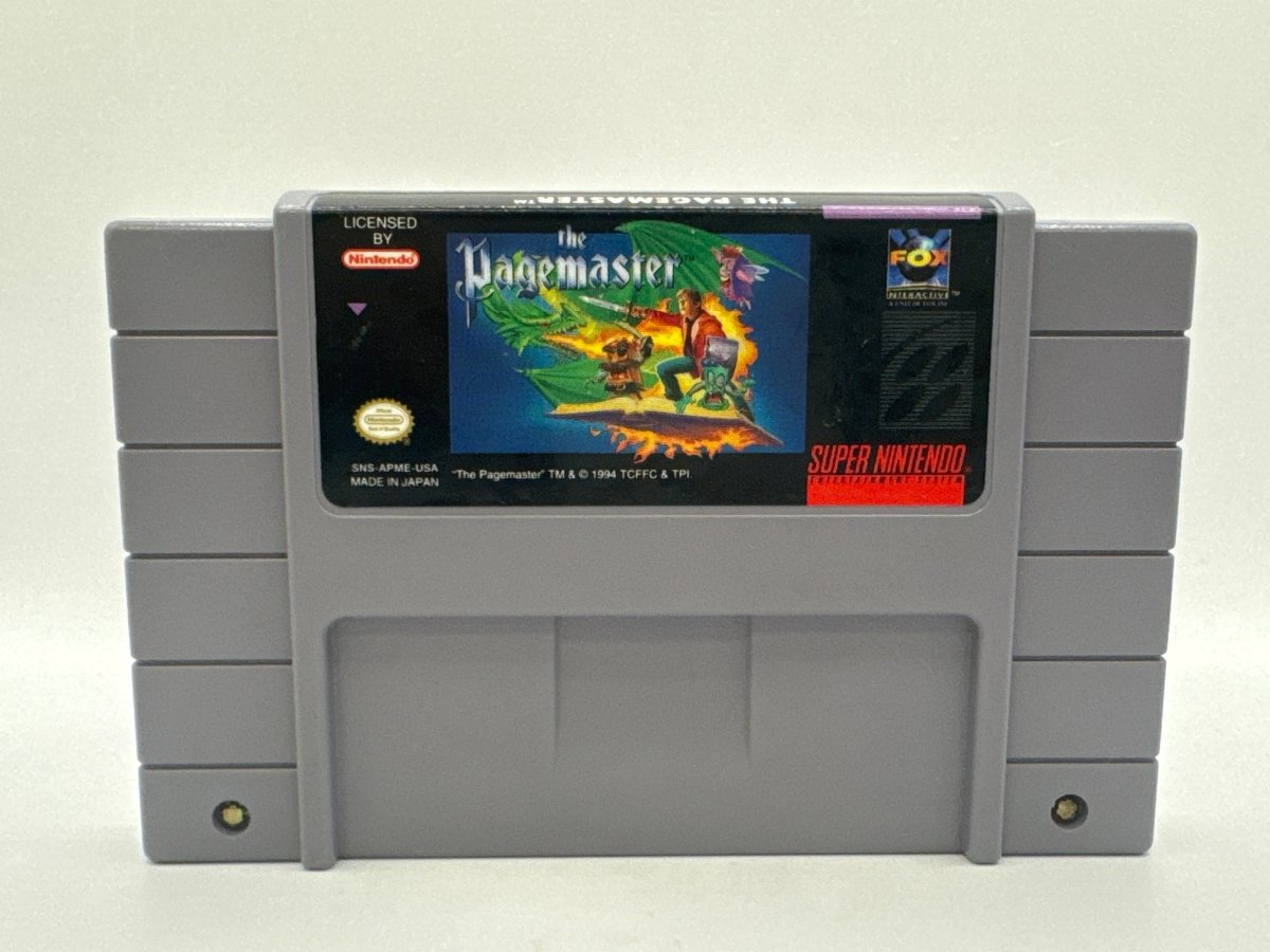The Pagemaster CL01 (Cart Only) Super Nintendo