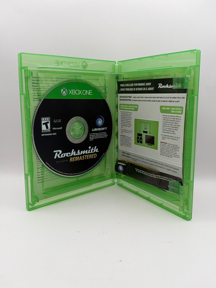 Rocksmith 2014 Edition Remastered [Game Only] CL01 (CIB) Xbox One