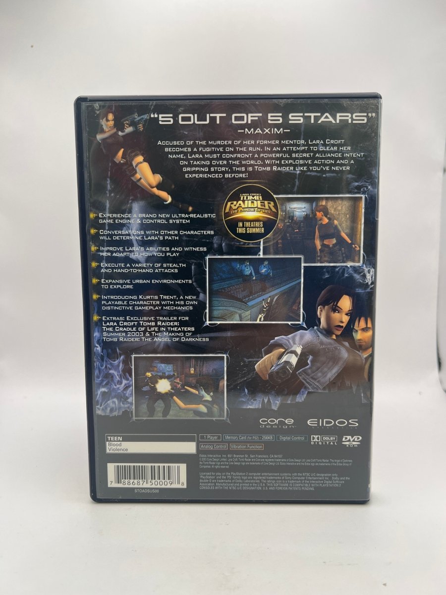 Tomb Raider Angel of Darkness CL02 (CIB) PlayStation 2