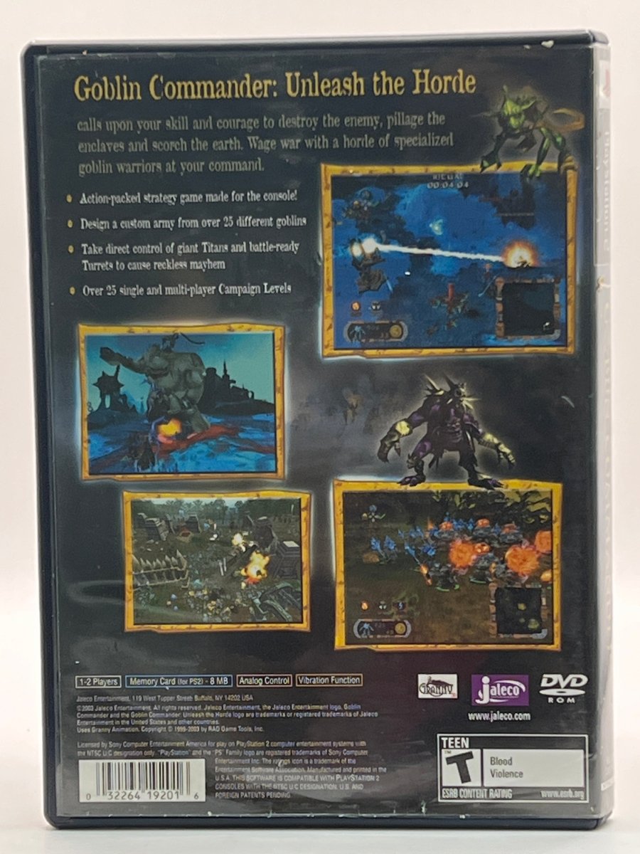 Goblin Commander CL03 (CIB) PlayStation 2