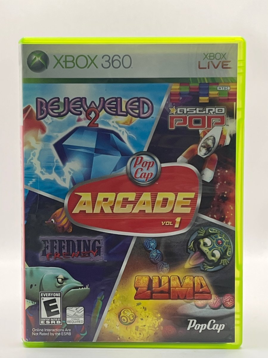 PopCap Arcade Vol. 1 CL02 (CIB) Xbox 360