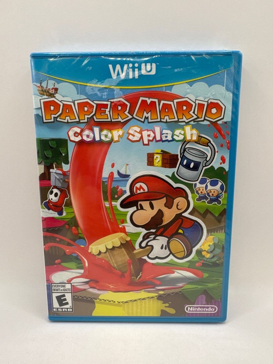 Paper Mario Color Splash CL01 (New) Nintendo Wii U