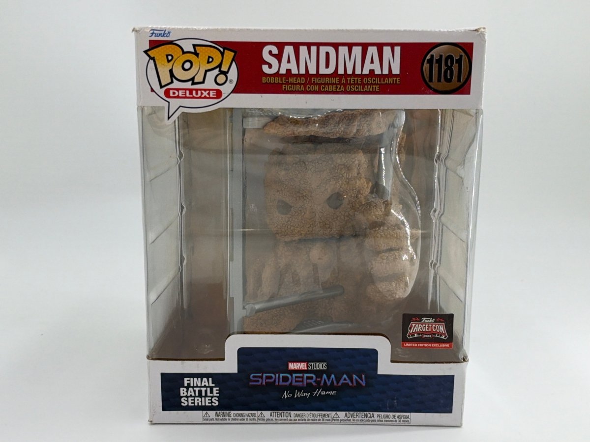 Spiderman No Way Home: Sandman - Target Con 2023 Exclusive #1181  Funko Pop