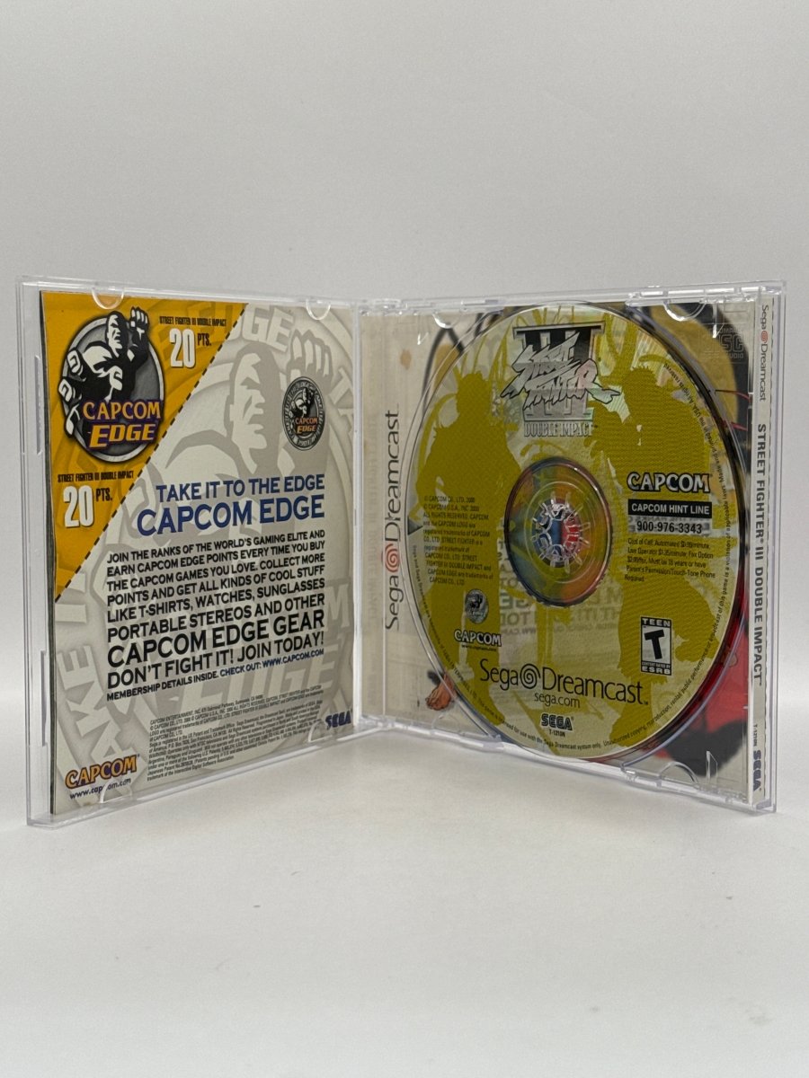 Street Fighter III Double Impact CL01 (CIB) Sega Dreamcast