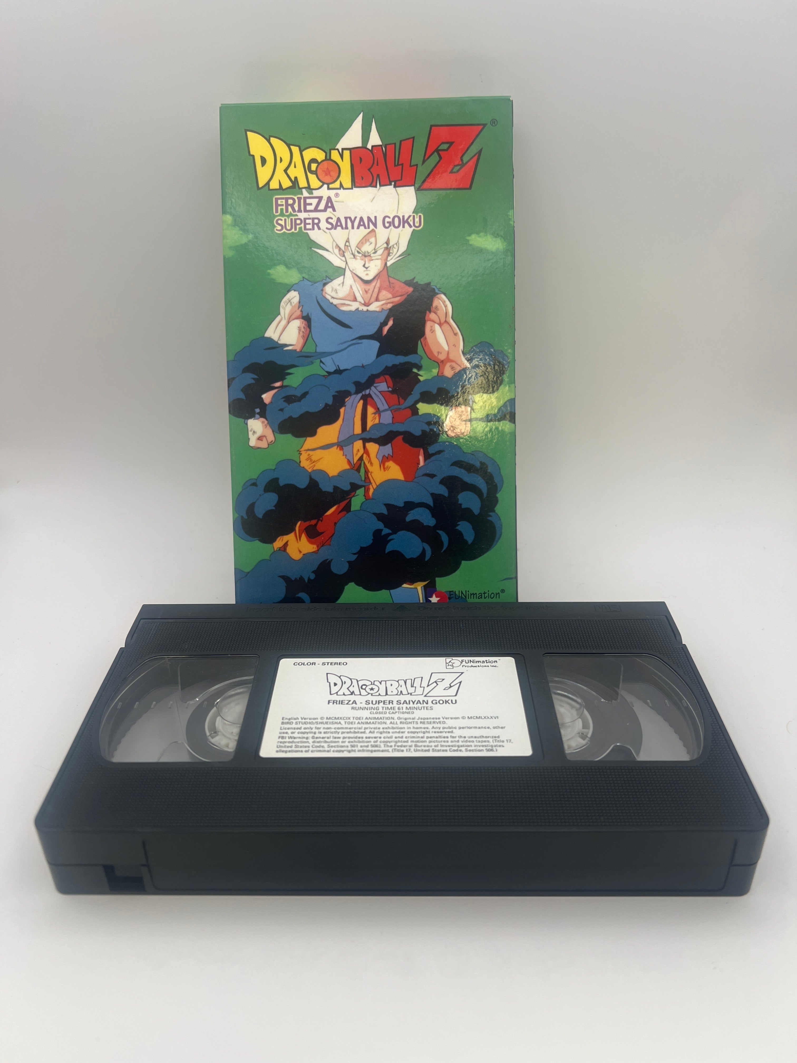 Dragon Ball Z - Frieza - Super Saiyan Goku (1999) Used VHS