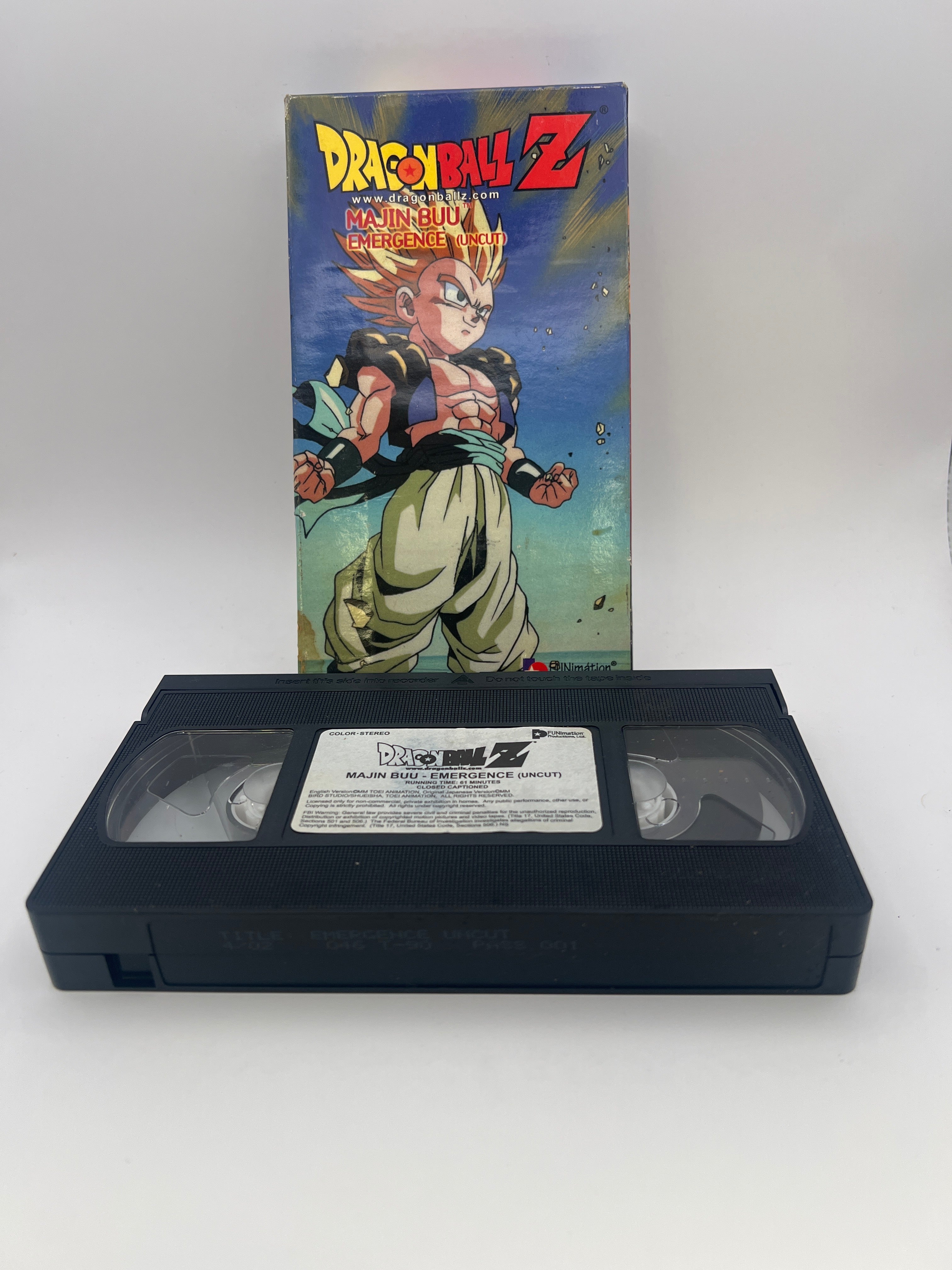 Dragon Ball Z - Majin Buu Emergence (Uncut) (2002) Used VHS