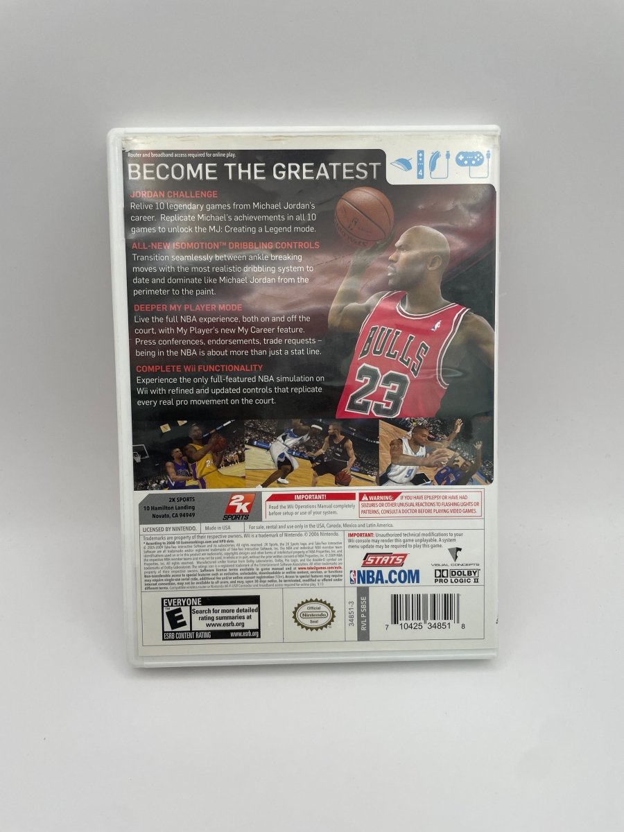NBA 2K11 CL01 (CIB) Nintendo Wii
