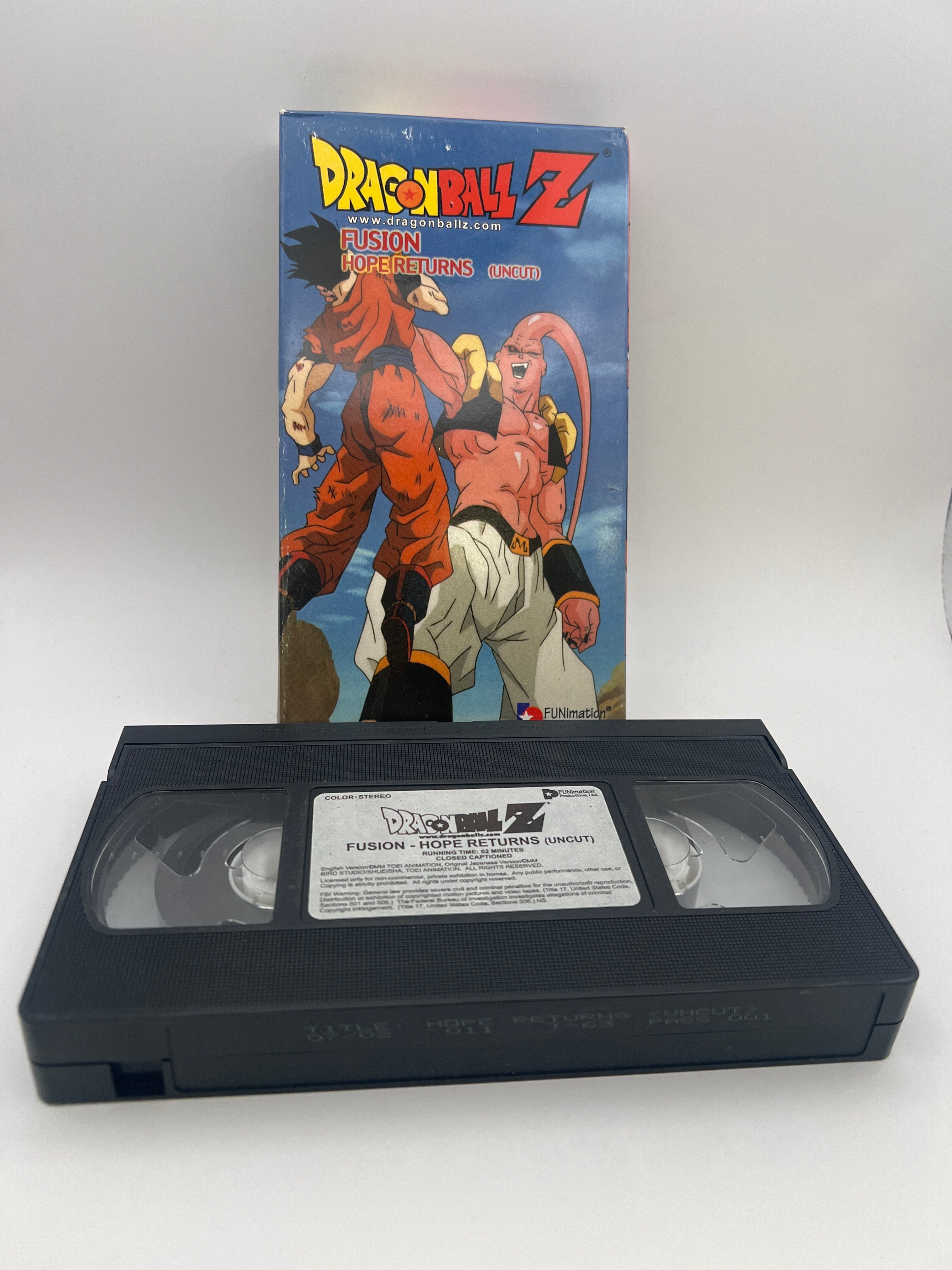 Dragon Ball Z - Hope Returns (Uncut) (2002) Used VHS
