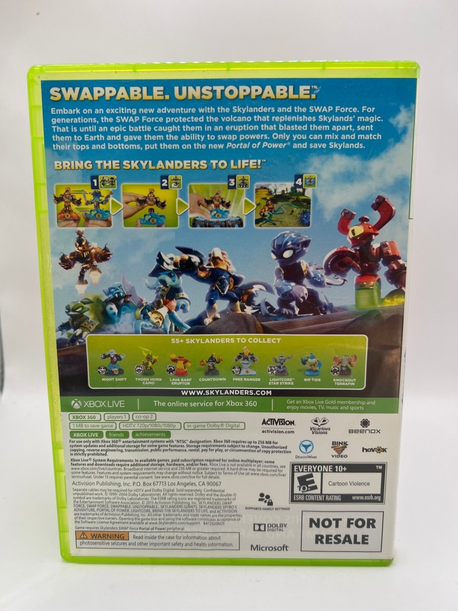 Skylanders: Swap Force CL02 (CIB) Xbox 360