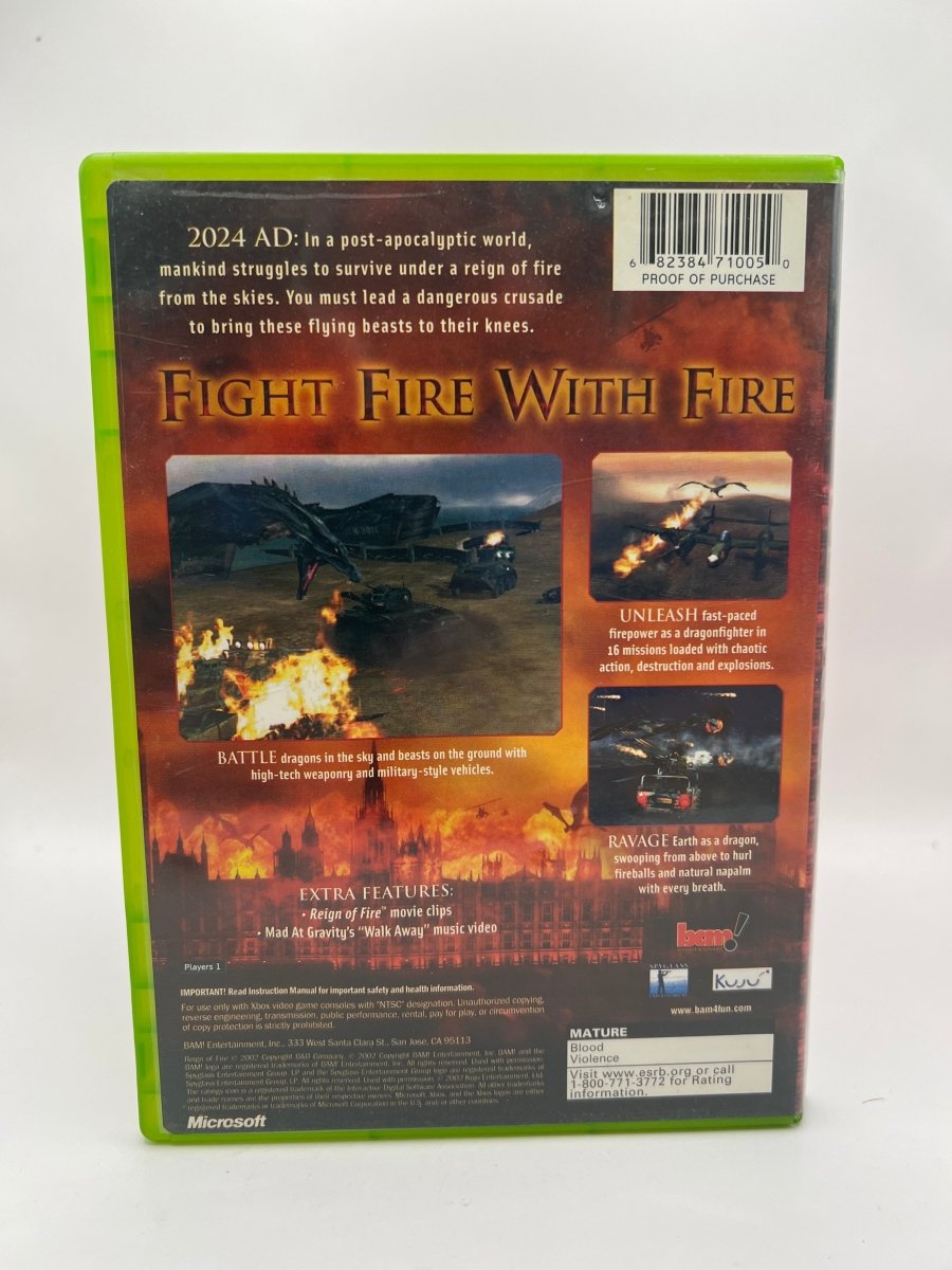 Reign of Fire CL01 (CIB) Original Xbox