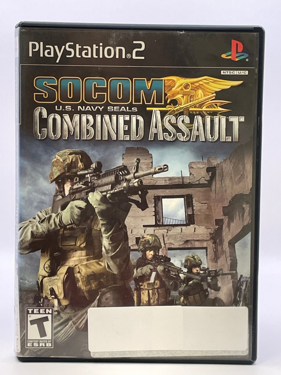 SOCOM US Navy Seals Combined Assault CL04 (CIB) PlayStation 2