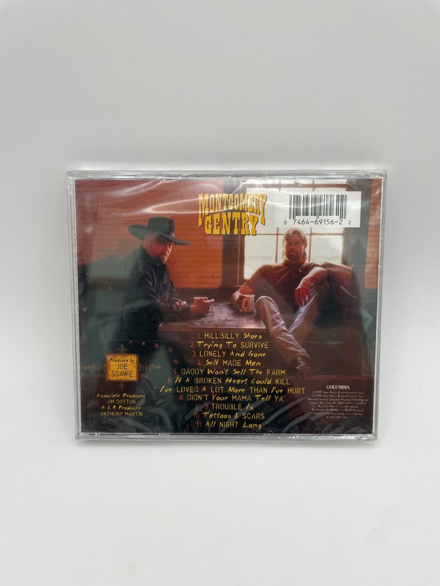 Montgomery Gentry - Tattoos & Scars (1999) (NEW) CD