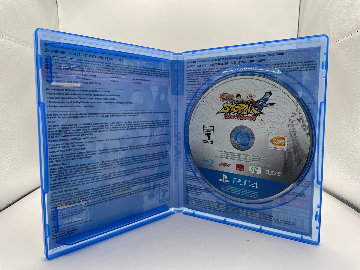 Naruto Shippuden Ultimate Ninja Storm 4 Road to Boruto CL01 (CIB) PlayStation 4
