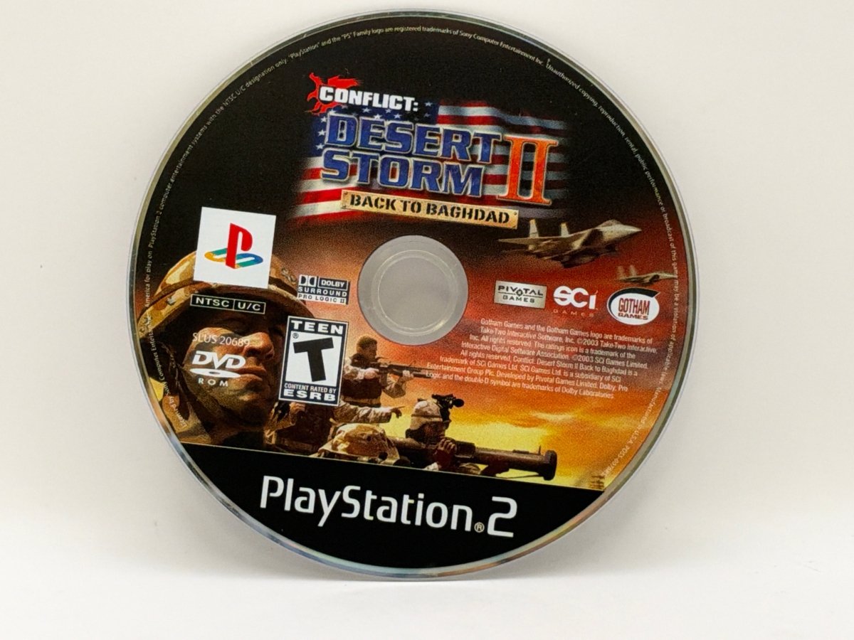 Conflict Desert Storm 2 CL01 (Disc Only) PlayStation 2