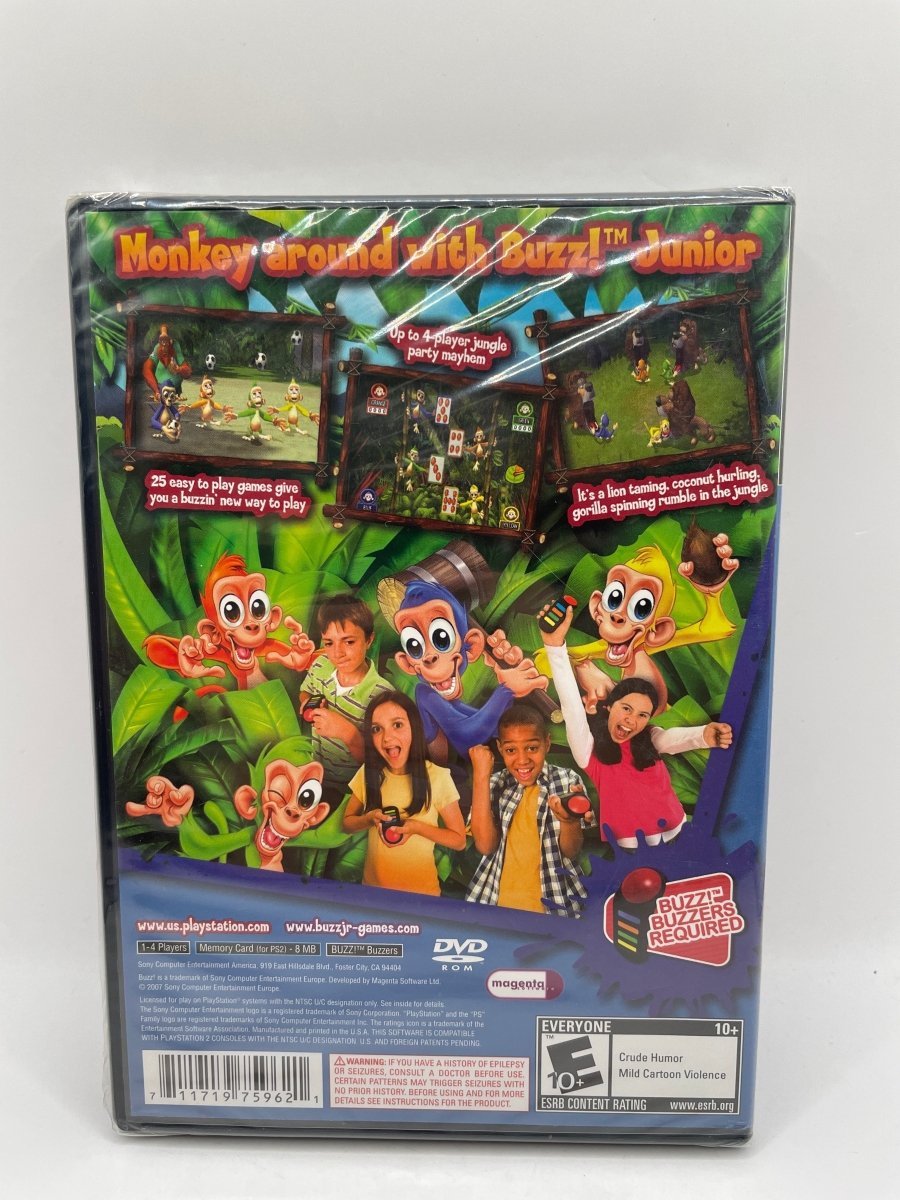 Buzz Junior Jungle Party (Game Only) CL01 (NEW) PlayStation 2