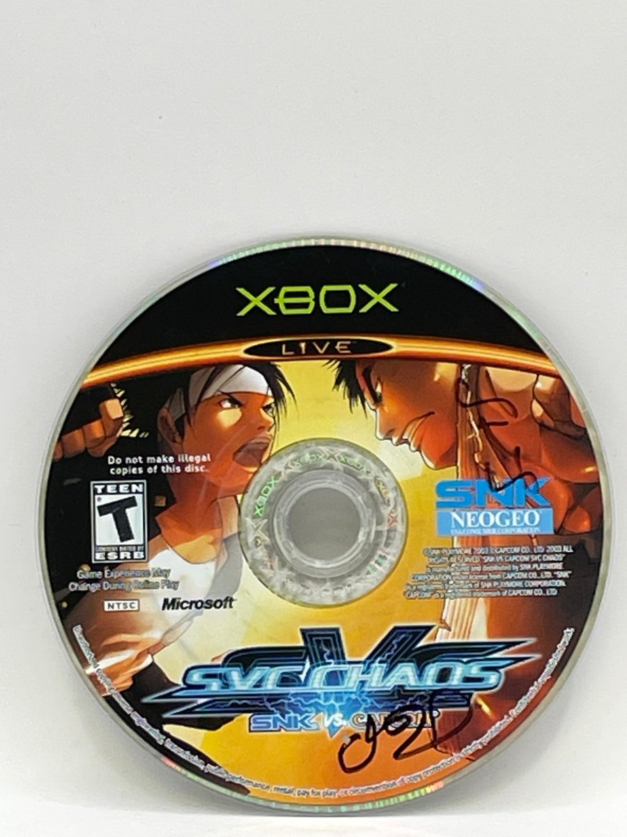 SVC Chaos CL01 (Loose Disc) Original Xbox