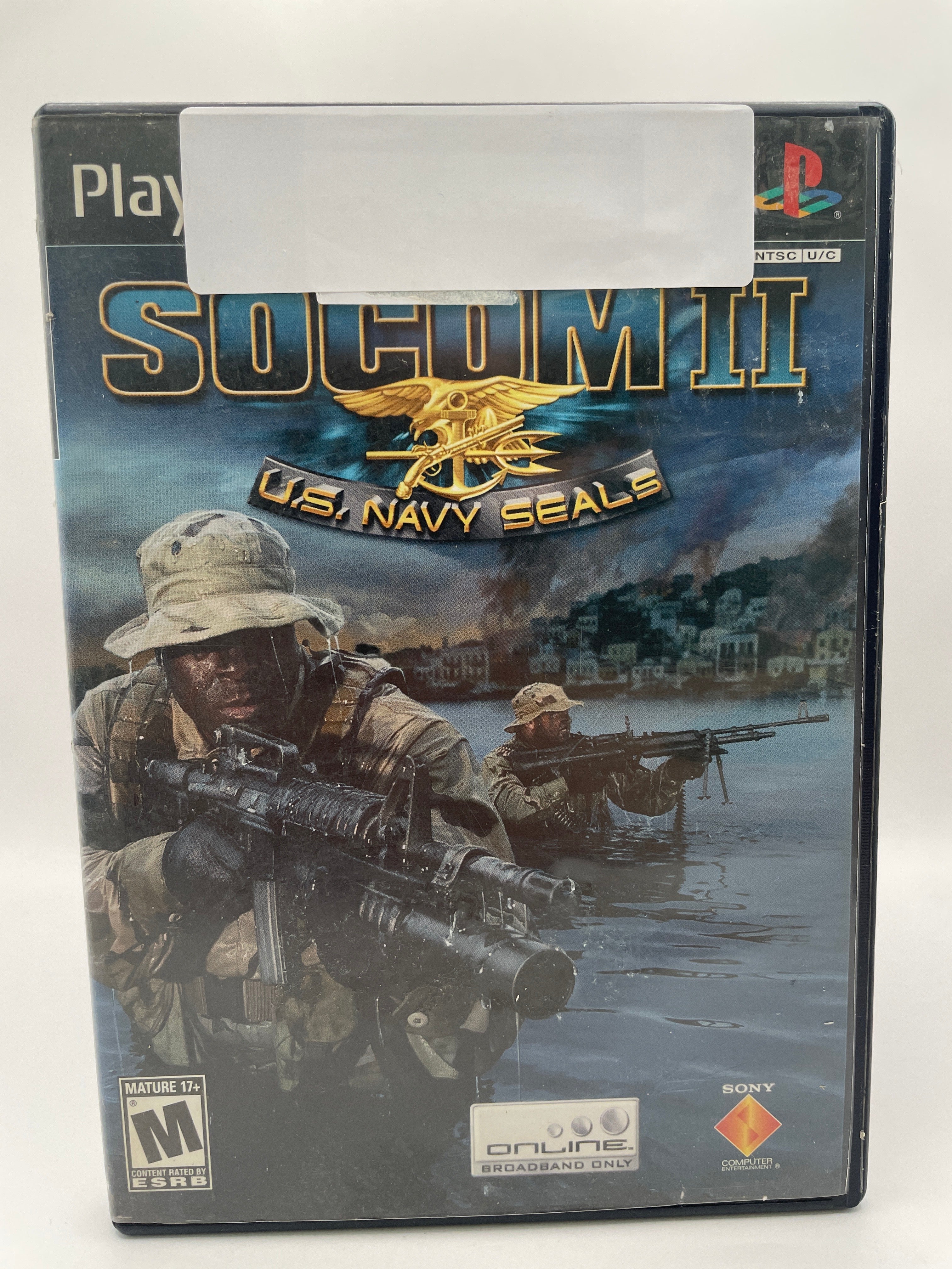 SOCOM II US Navy Seals CL01 (Missing Manual) PlayStation 2