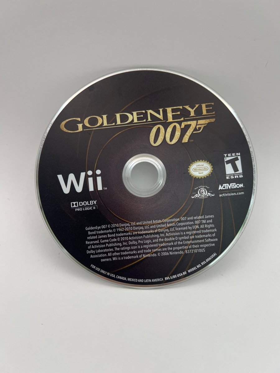 Goldeneye 007 CL01 (Disc Only) Nintendo Wii