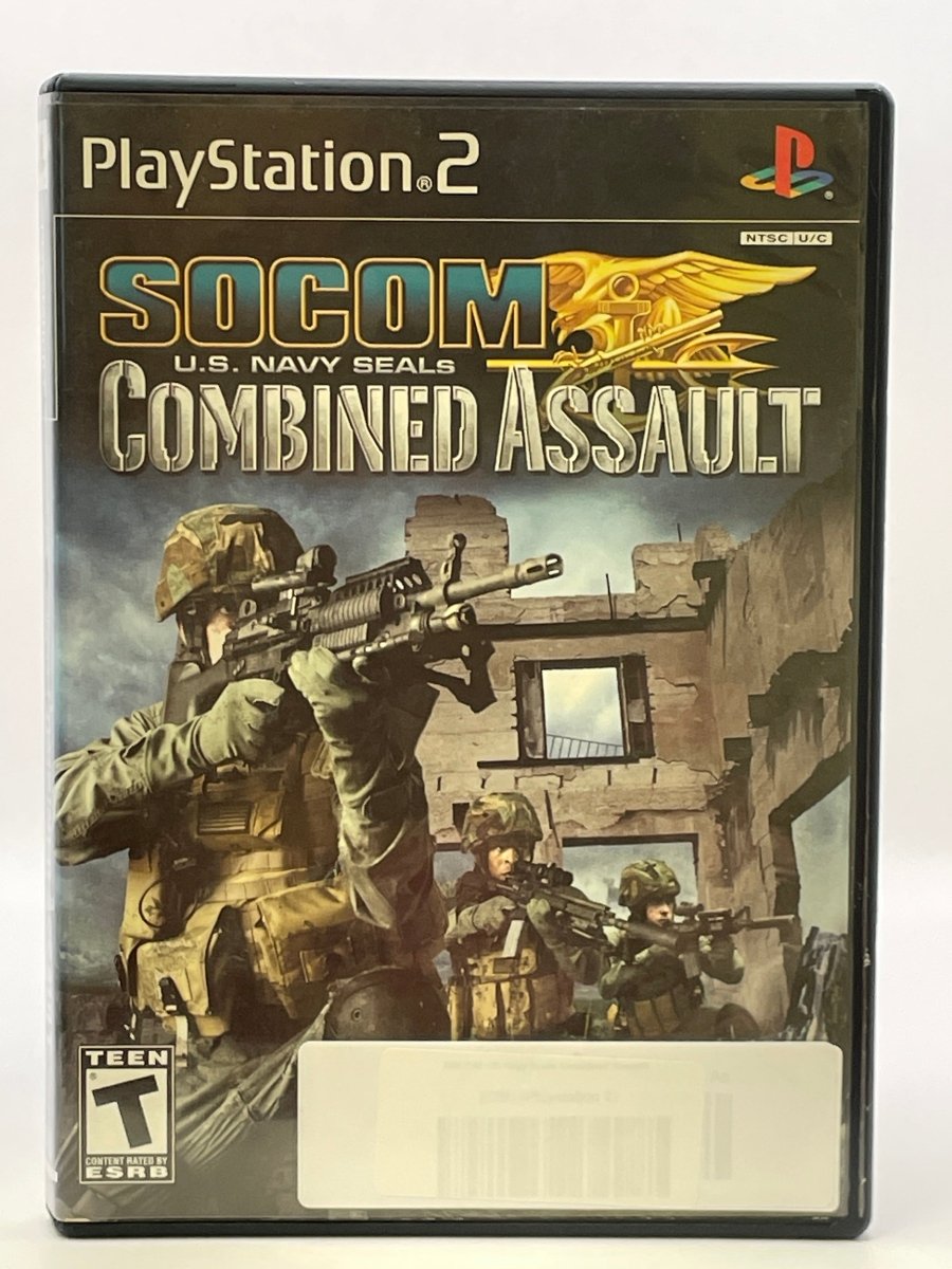 SOCOM US Navy Seals Combined Assault CL03 (CIB) PlayStation 2