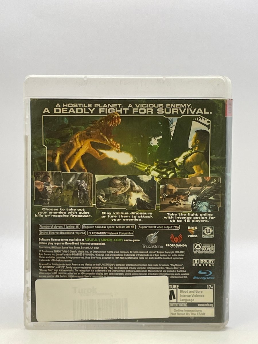 Turok CL01 (CIB) Playstation 3
