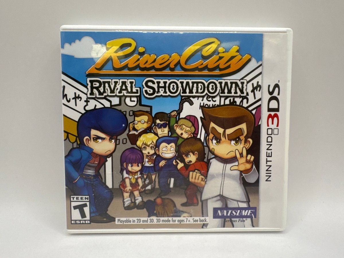 River City Rival Showdown With Keychain CL01 (CIB) Nintendo 3DS