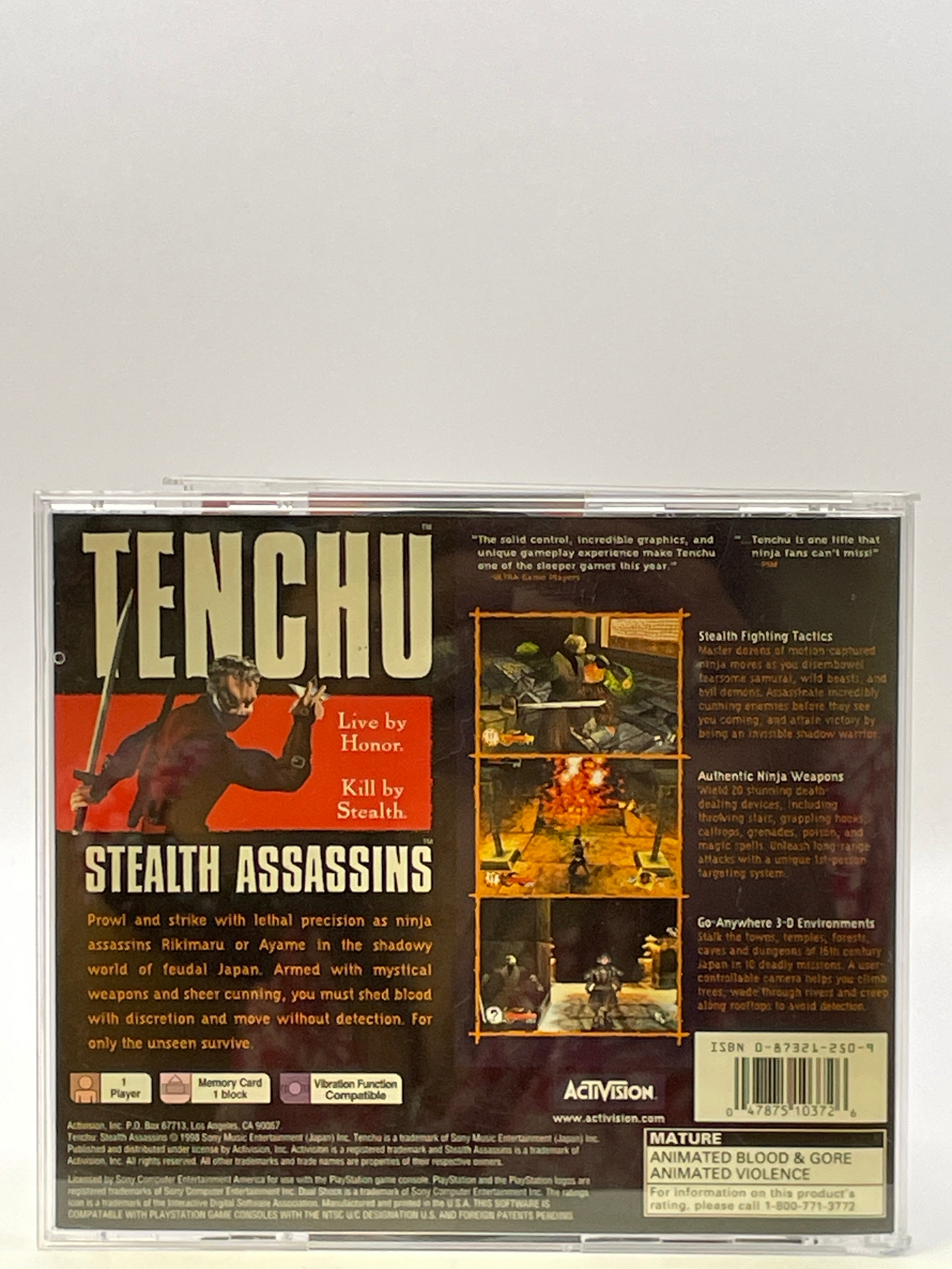 Tenchu: Stealth Assassins CL02 (CIB) Playstation One