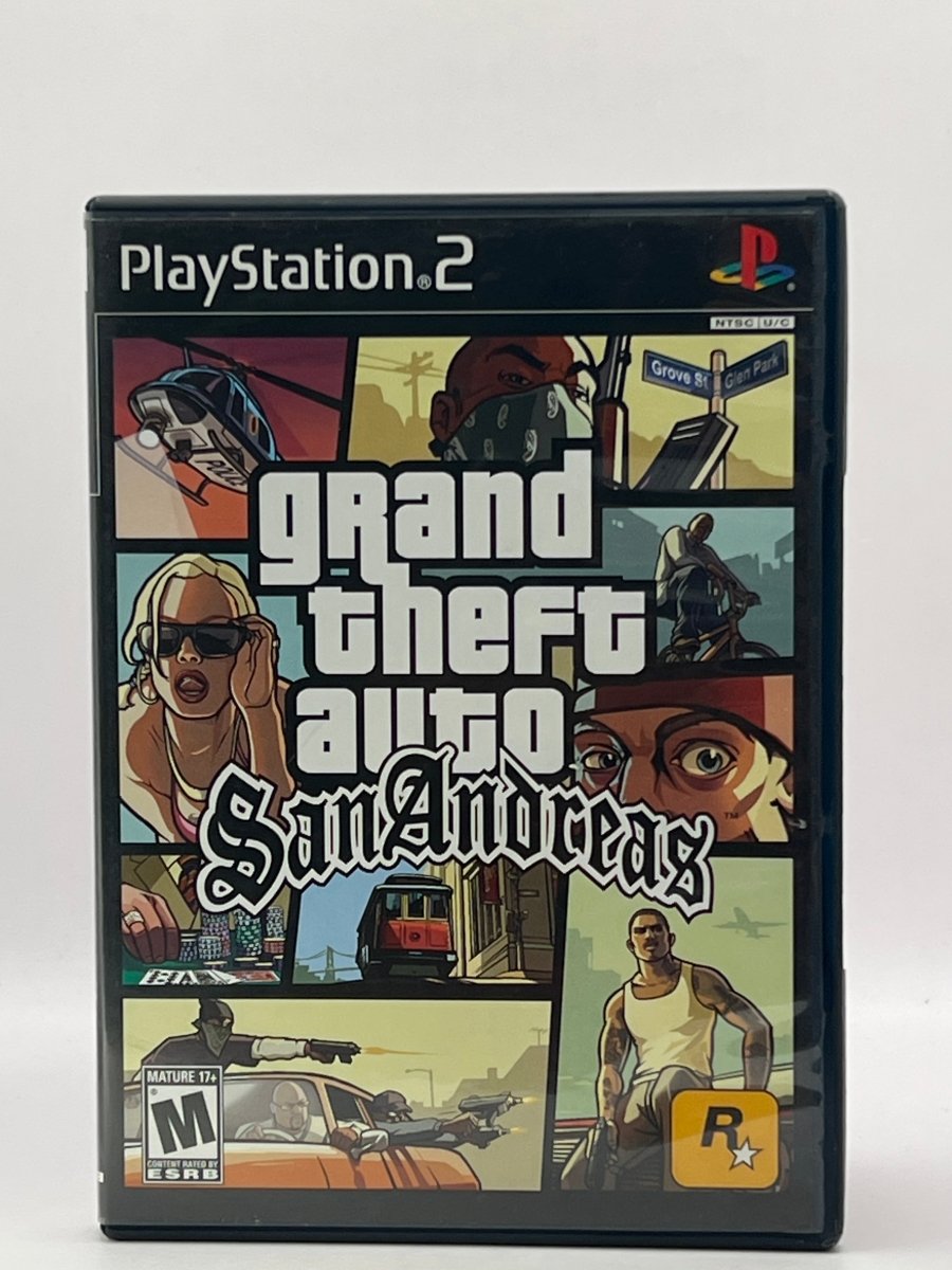 Grand Theft Auto San Andreas CL01 (CIB) PlayStation 2