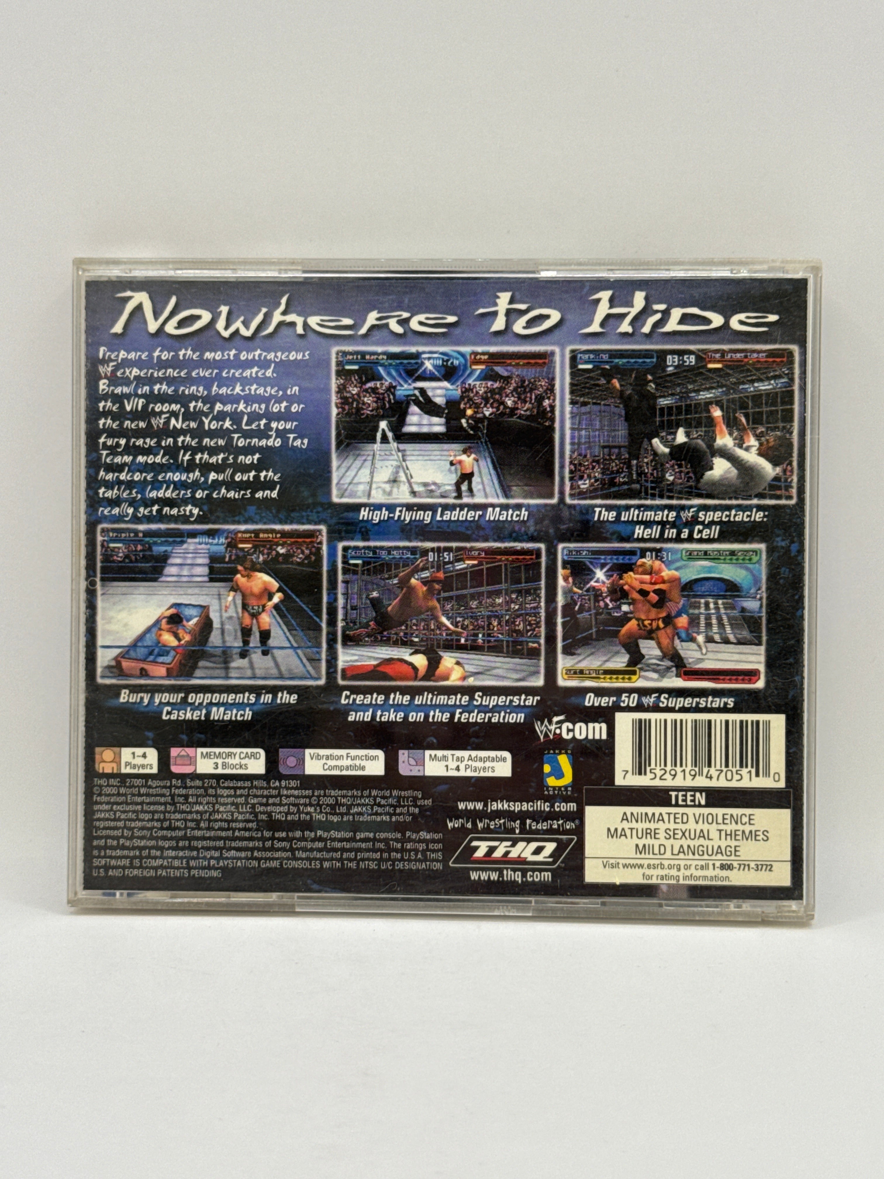 WWF Smackdown 2: Know Your Role CL01 (CIB) PlayStation One