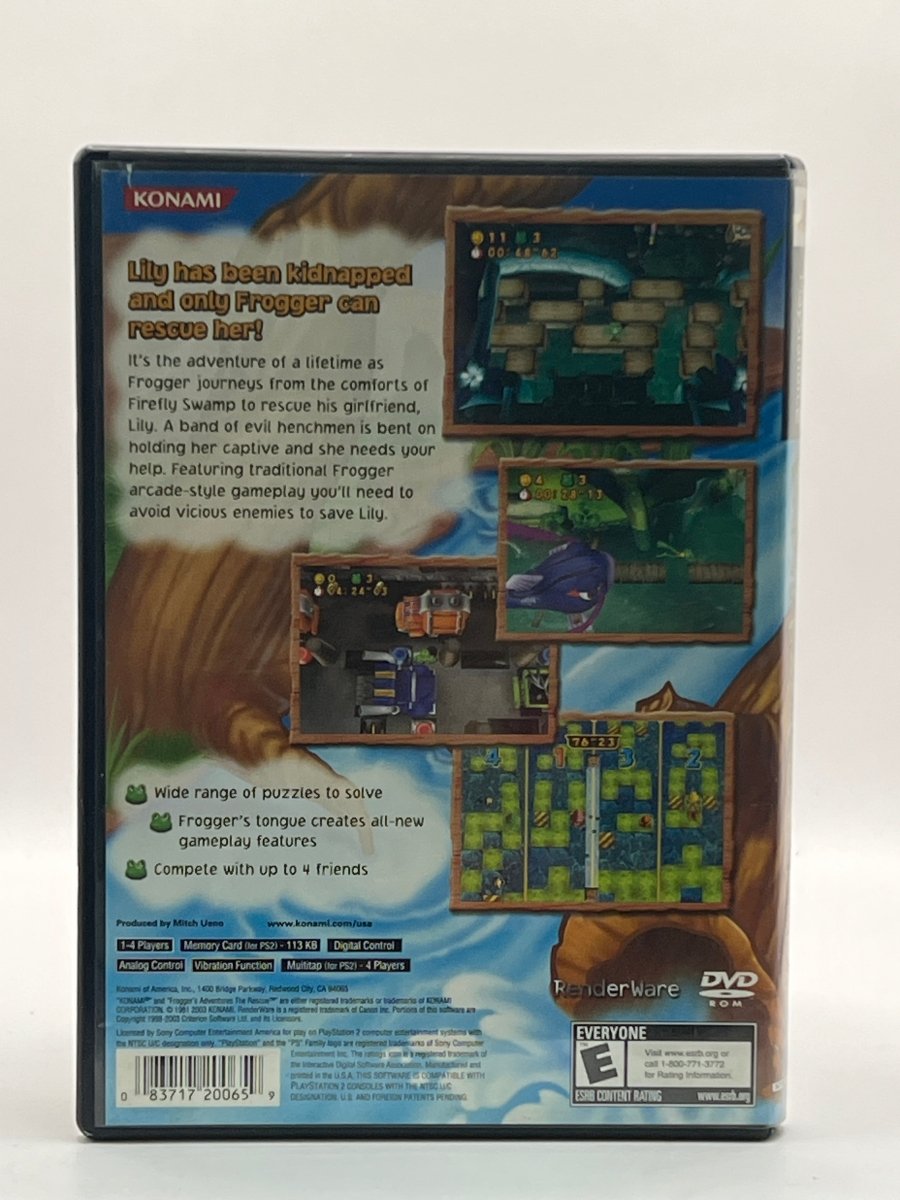 Frogger's Adventures The Rescue CL01 (CIB) PlayStation 2