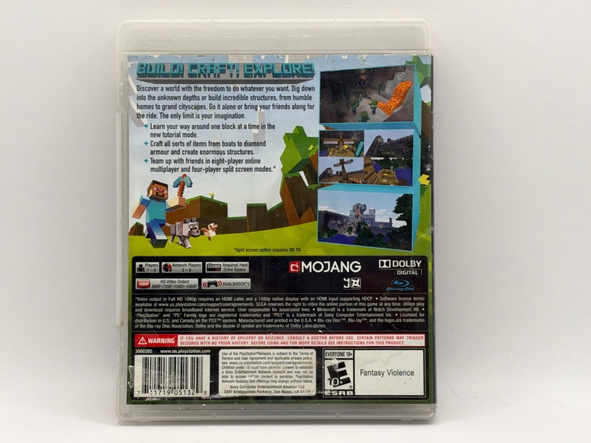 Minecraft CL01 (CIB) Playstation 3