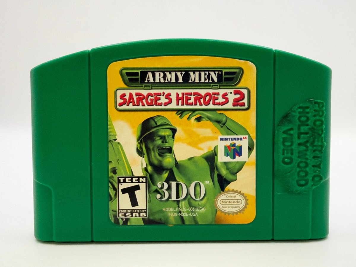 Army Men Sarge's Heroes 2 CL01 (Cart Only) Nintendo 64